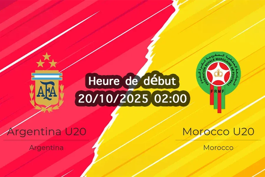Argentine U20 - Maroc U20_ma