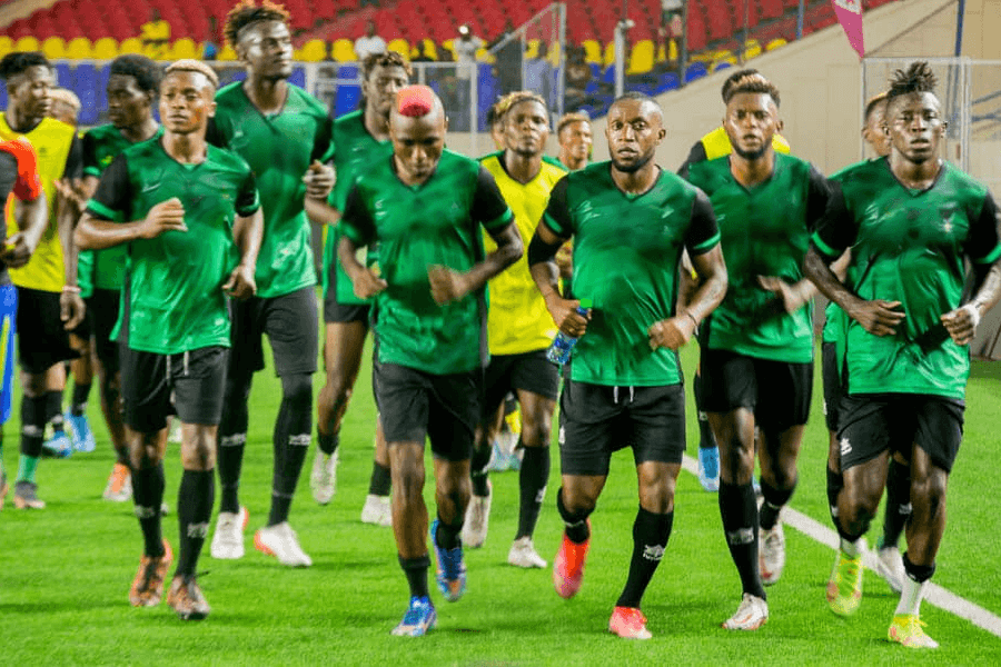 Stade de V.Club lors d'un match de Linafoot.