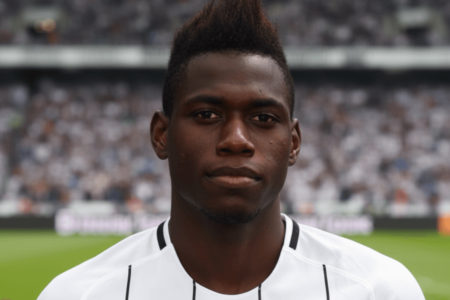 Danny Viera da Costa montrant des signes de frustration.