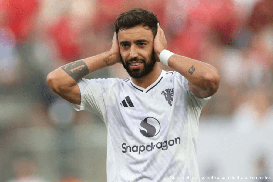 L'engagement de Fernandes lors d'un match intense