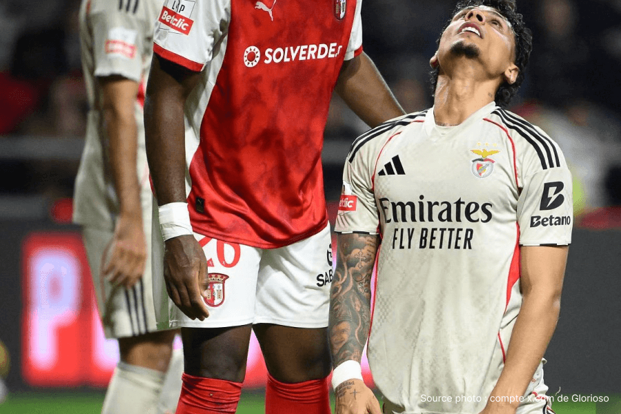 Benfica Braga 2-2, but annulé polémique