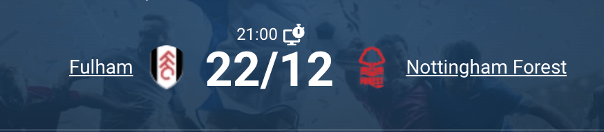 Fulham contre Nottingham Forest lors d’un match tendu à Craven Cottage