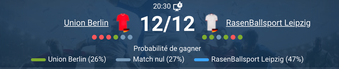 Rencontre au stade An der Alten Försterei entre les équipes.