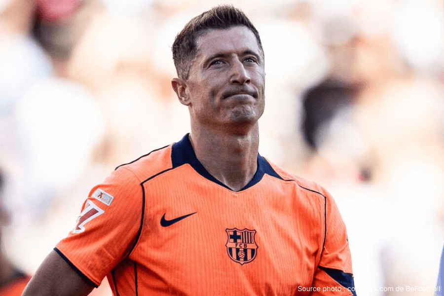 Statistiques actuelles de Lewandowski pour cette saison