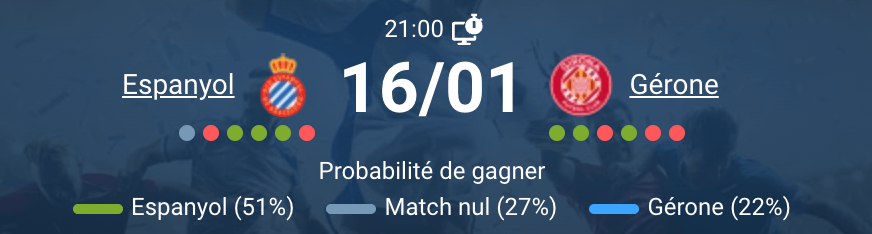 Action Espanyol contre Girona au Prat