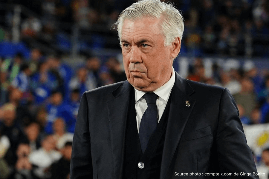 Carlo Ancelotti entraîneur Real Madrid tactique période décisive Benfica Champions League