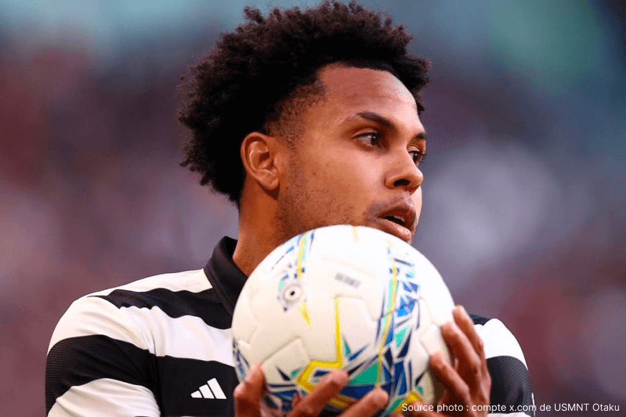 Weston McKennie USMNT États-Unis international milieu polyvalent Juventus Turin 2026
