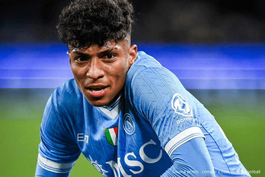 Leonardo Spinazzola but égalisateur Naples ancien club Rome Stade Maradona