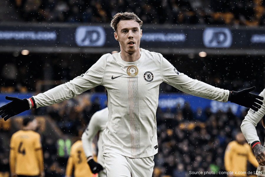 Cole Palmer ballon match hat-trick record historique Premier League Chelsea