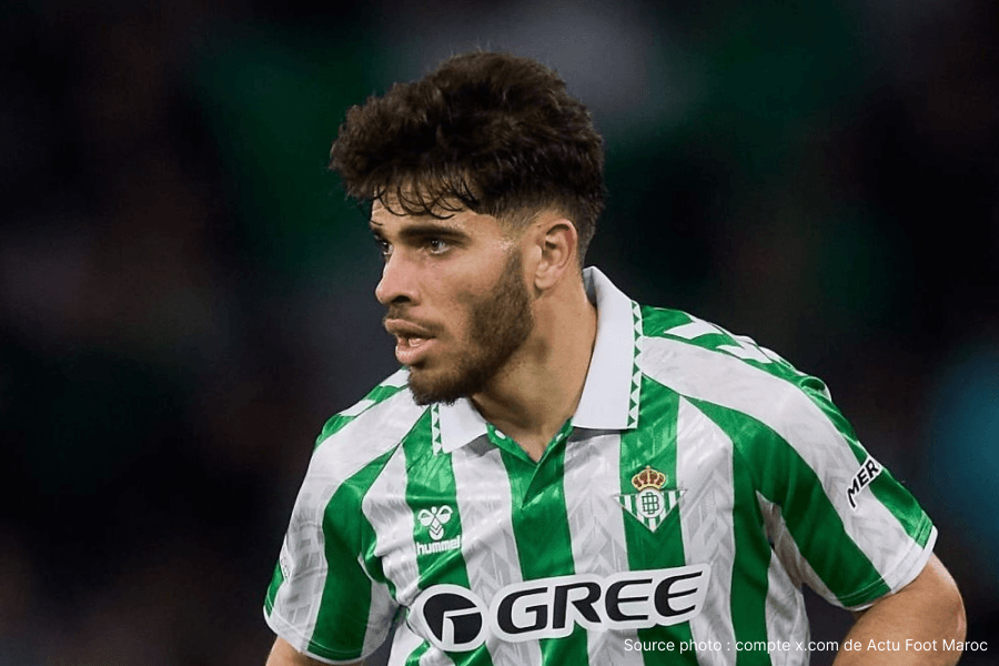 Abde Ezzalzouli portrait officiel Real Betis saison 2025 2026