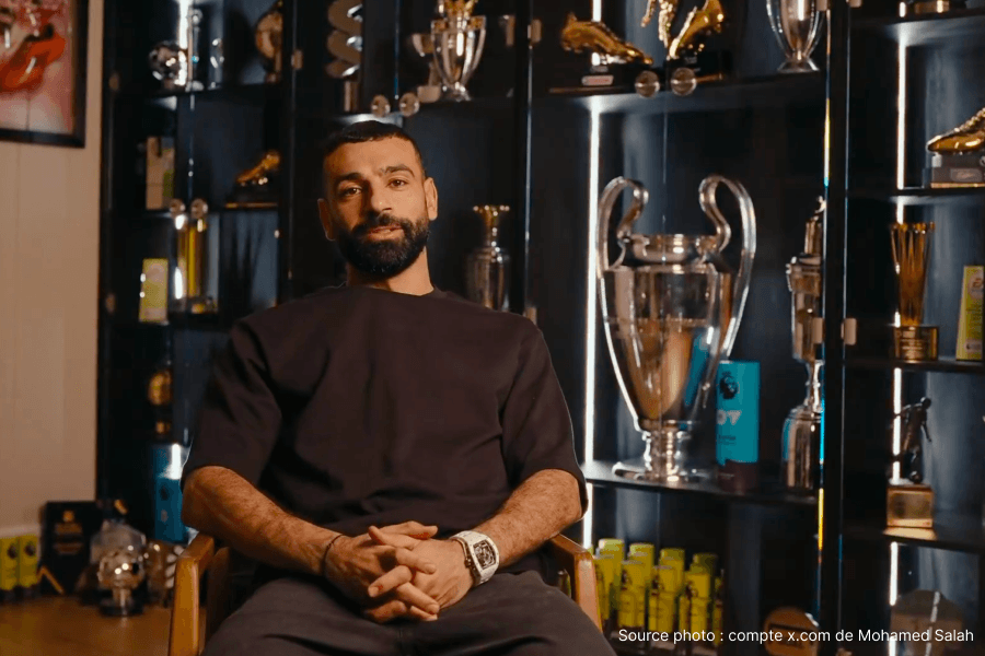 Mohamed Salah vidéo réseaux annonce départ Liverpool 24 mars 2026