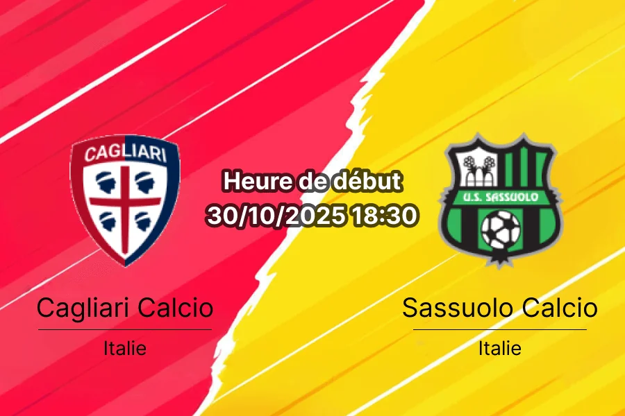 cover Pronostic Cagliari Calcio - Sassuolo Calcio (1)