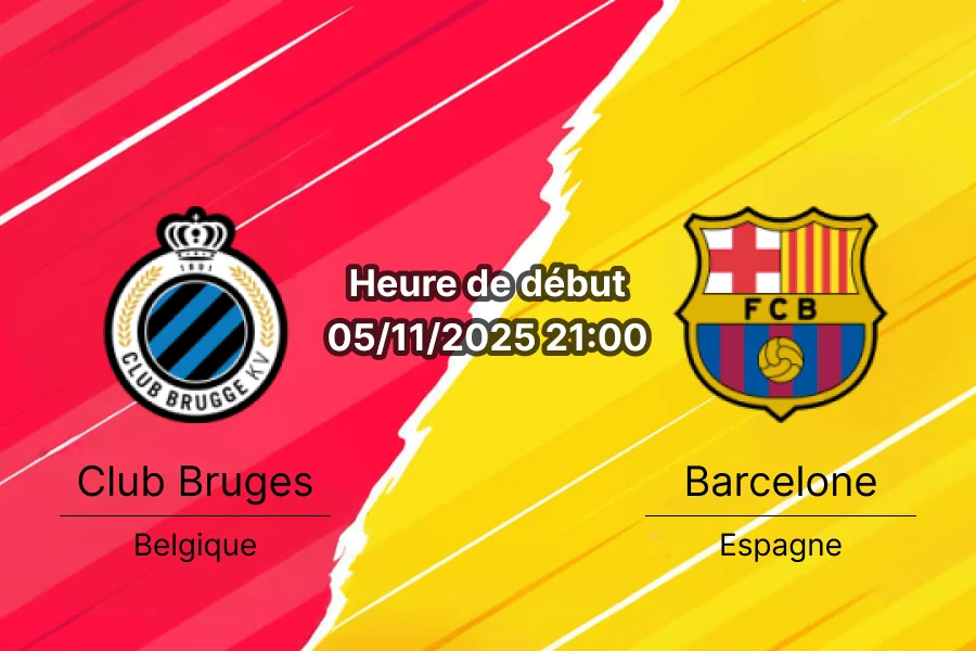 Pronostic Club Bruges – Barcelone cover