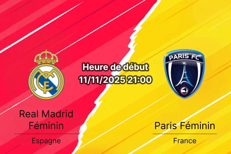 Pronostic Real Madrid Féminin – Paris Féminin cover (1)