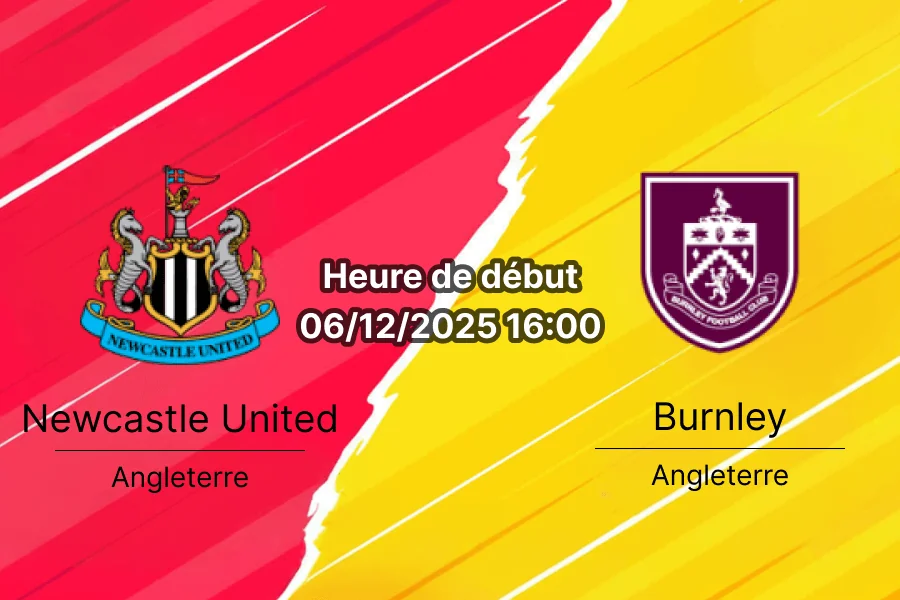 Pronostics Newcastle United – Burnley 1 cover (1)