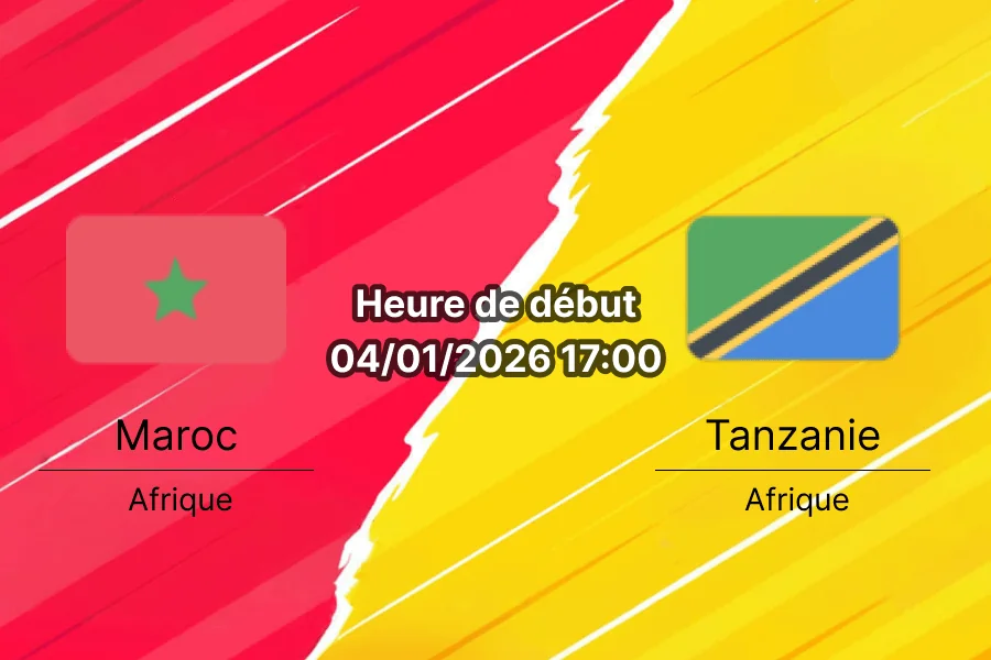 Maroc – Tanzanie_main