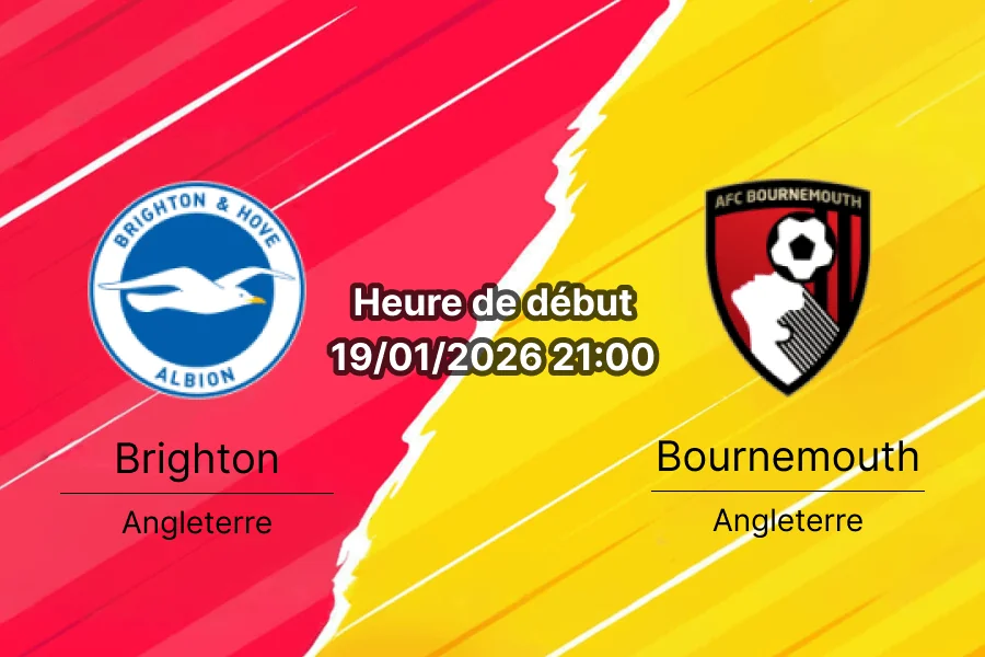 Pronostic Brighton — Bournemouth 3 cover (1)