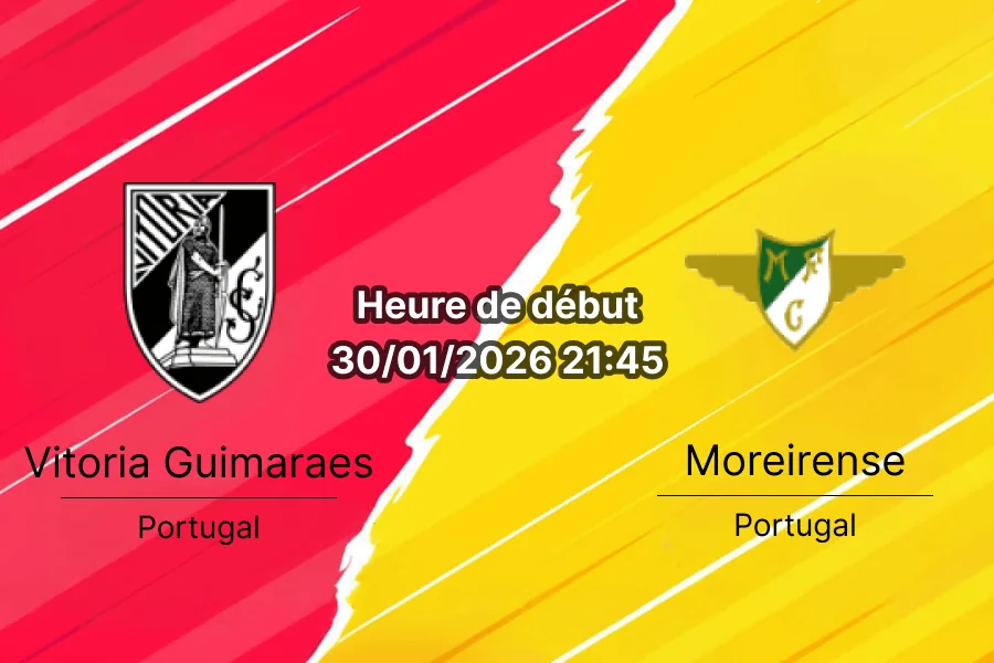 Pronostic Vitoria Guimaraes - Moreirense cover (1)