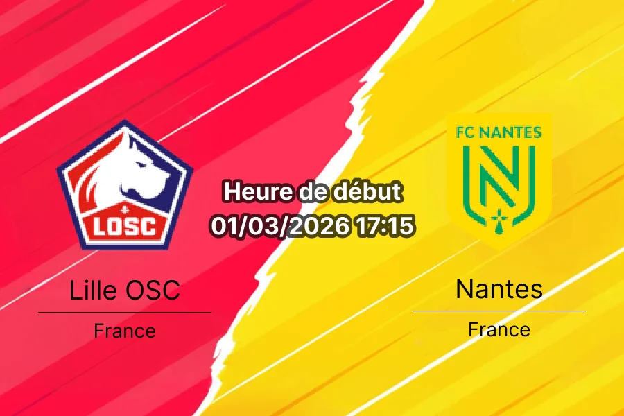 Pronostic Lille OSC – Nantes cover (1)