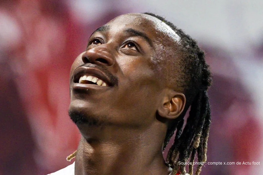 Christian Kofane , la bombe camerounaise de Leverkusen qu'Arsenal veut à tout prix