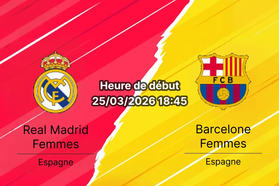 Pronostic Real Madrid Femmes – Barcelone Femmes cover (1)