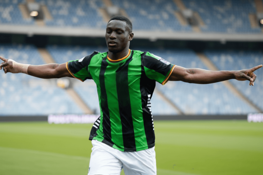 Ibrahim Diabaté sous le maillot du GAIS Göteborg