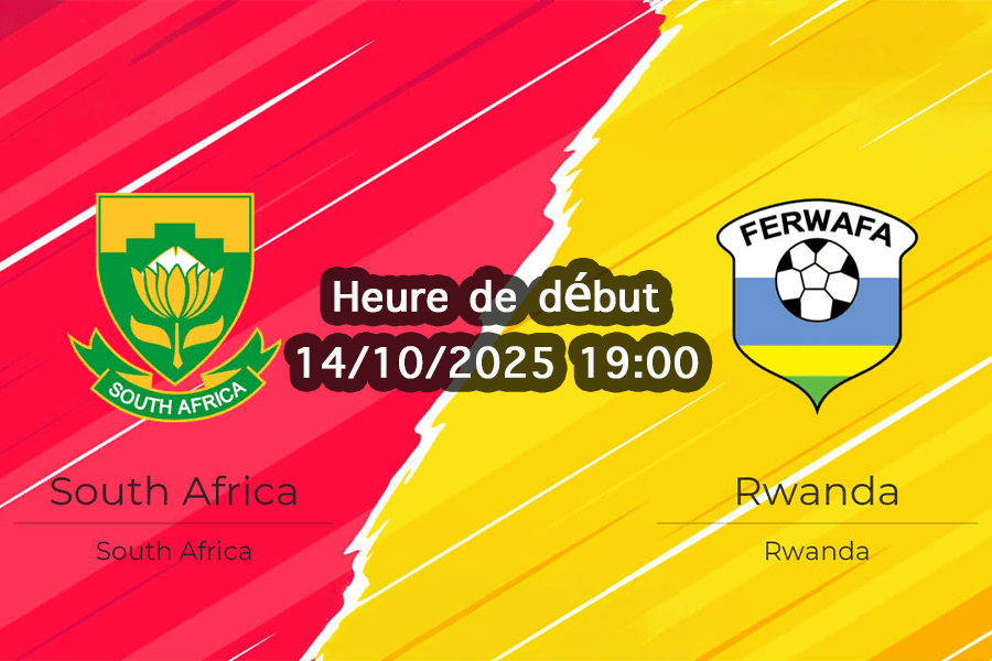 Pronostic Afrique du Sud-Rwanda