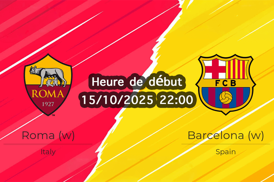 Pronostic Roma (Femmes) - Barcelone (Femmes)