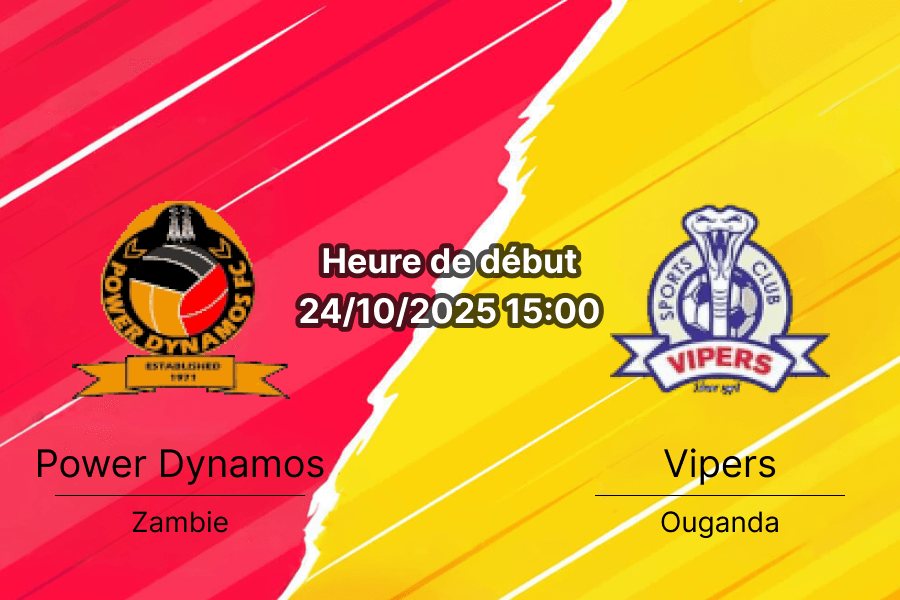 Pronostic Power Dynamos – Vipers, match retour Ligue des champions CAF à Ndola