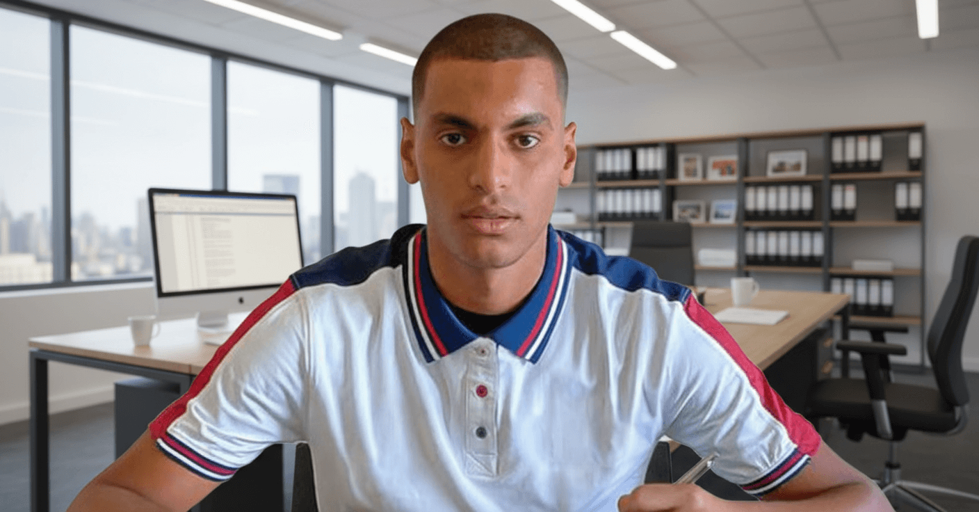 Idrissi en action avec Cagliari lors d'un match récent.