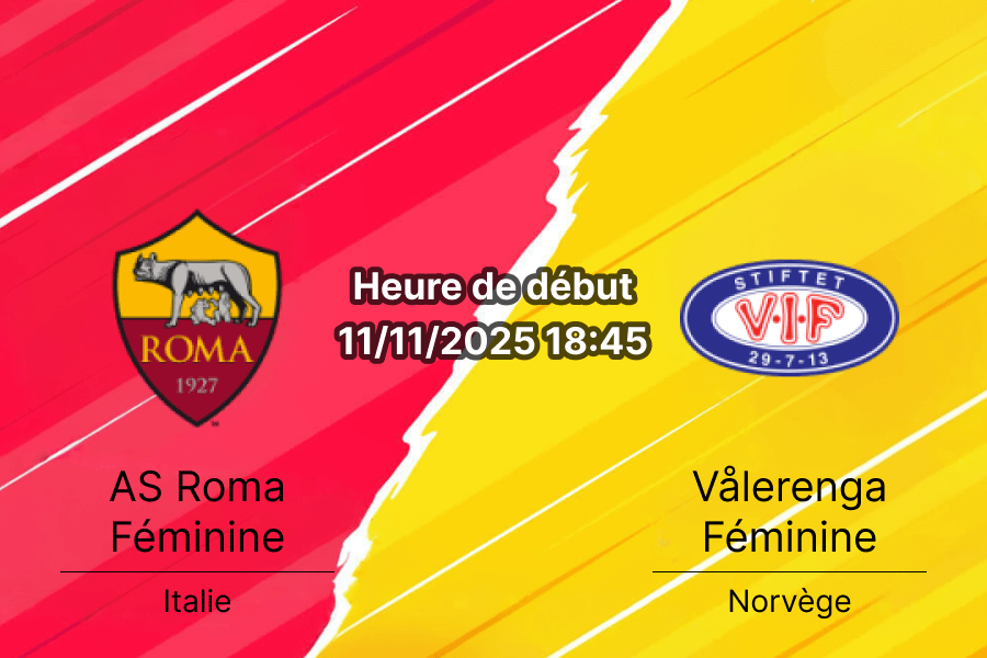 Couverture de l'analyse du pronostic entre AS Roma et Vålerenga.