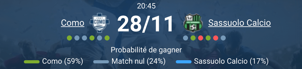 Vue d'ensemble du Stadio Giuseppe Sinigaglia avant le match.