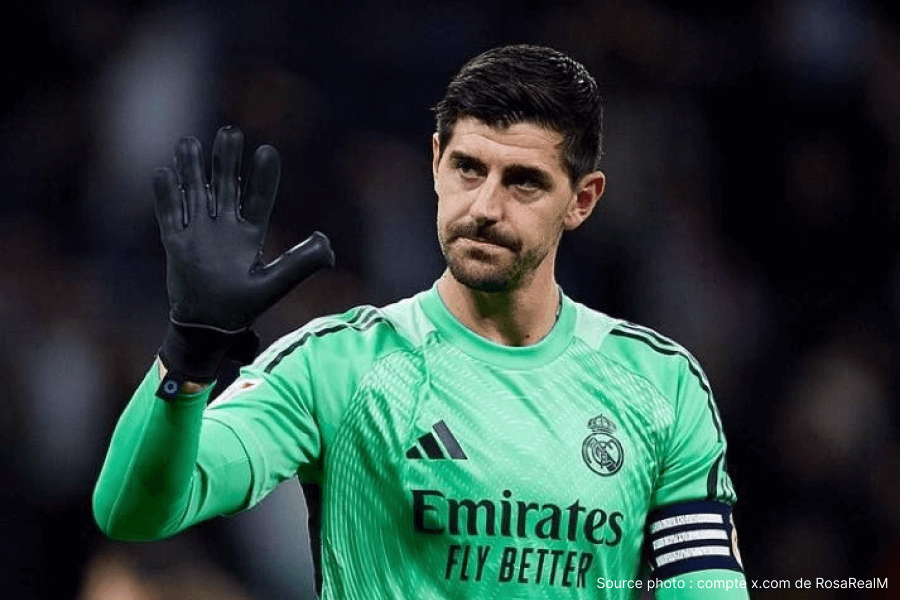 Gardien Courtois décisif en décembre au Real