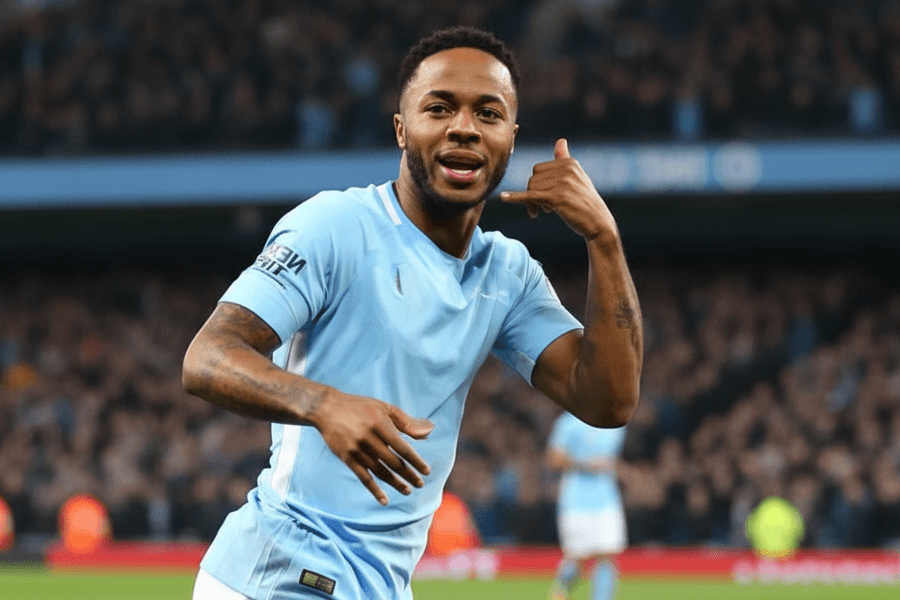 Les joueurs de Manchester City célébrant leur victoire à Fulham.