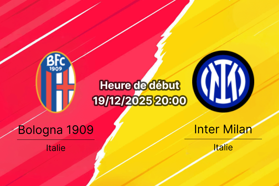 Couverture du match entre Bologna et Inter Milan dans une ambiance de compétition