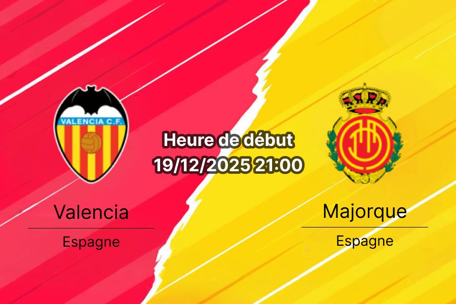 Couverture du match entre Valencia et Majorque, ambiance de compétition.