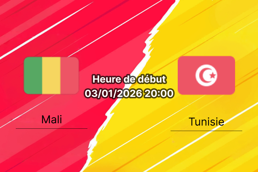 Couverture pronostic Mali – Tunisie, 1/8 CAN Casablanca