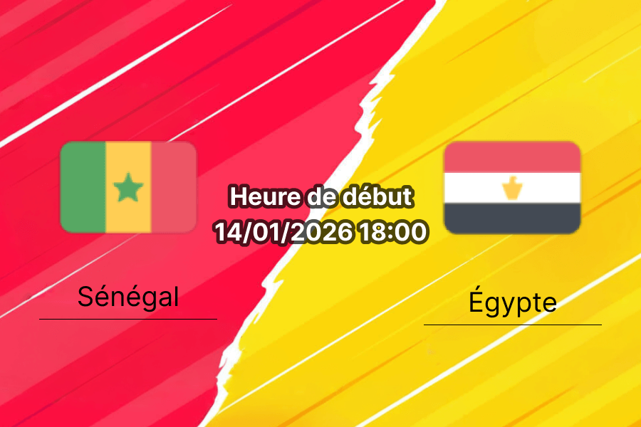 Couverture pour le pronostic Sénégal vs Égypte