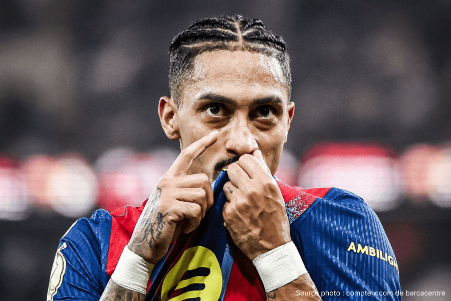 Rafinha attaquant brésilien Barcelone onze buts