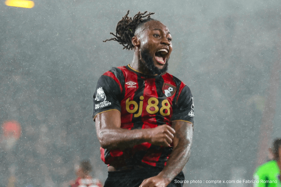 Bournemouth conserve Semenyo, Iraola confirme rien signé
