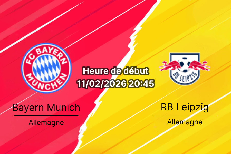Pronostic Bayern Munich RB Leipzig 11 février 2026 DFB Pokal quart finale Allianz Arena analyse cotes paris RDC bookmakers Congo-Kinshasa coupe Allemagne