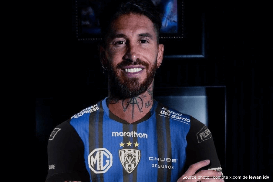 Ramos célèbre un but sous les couleurs de Monterrey Mexique
