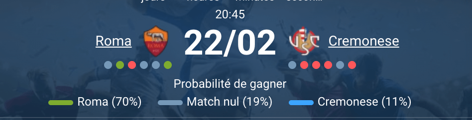 Duel entre joueurs de Roma et Cremonese en Serie A italienne