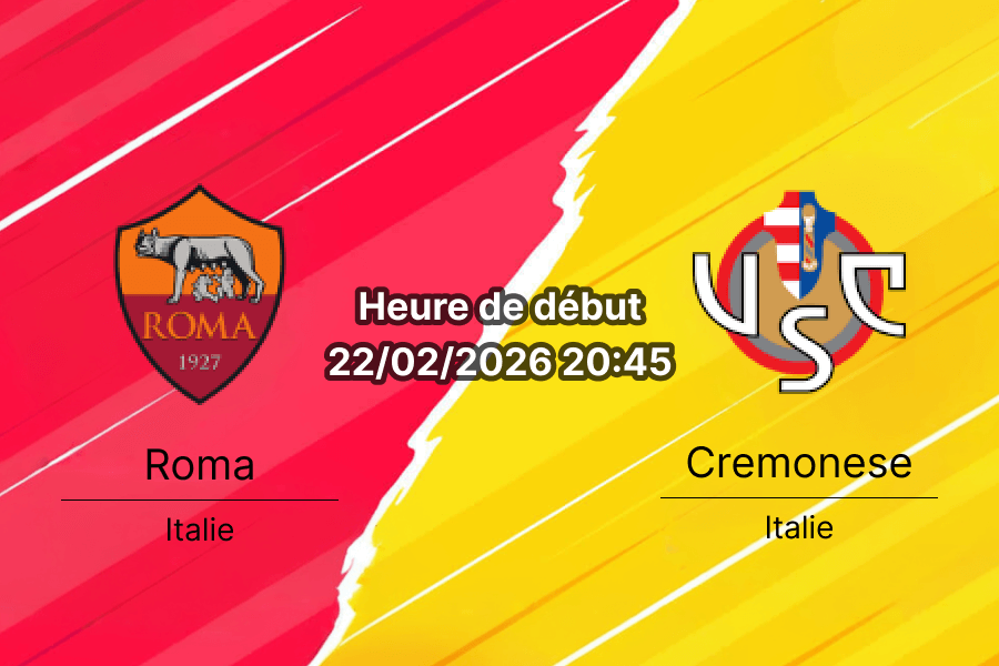 Pronostic Roma – Cremonese en Serie A au Stadio Olimpico