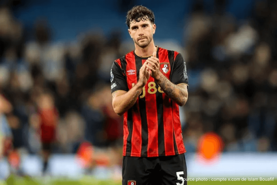 Marcos Senesi défenseur argentin Bournemouth Premier League saison 2025-26