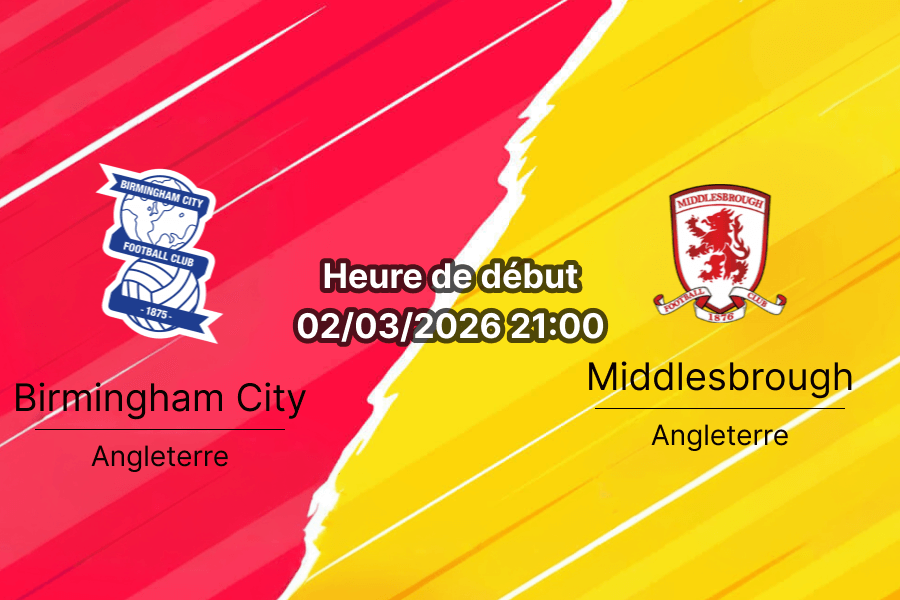 Pronostic Birmingham City – Middlesbrough