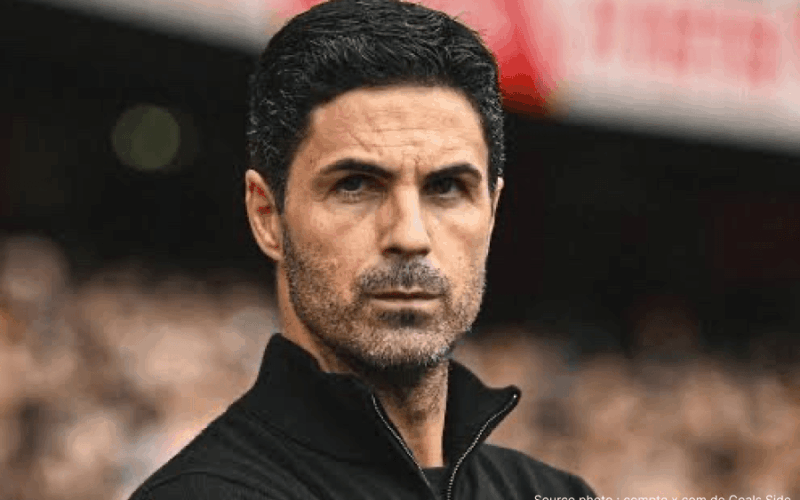 Mikel Arteta entraîneur Arsenal en conférence de presse mars 2026