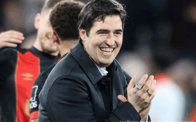 Andoni Iraola entraîneur Bournemouth conférence presse Vitality Stadium 2026