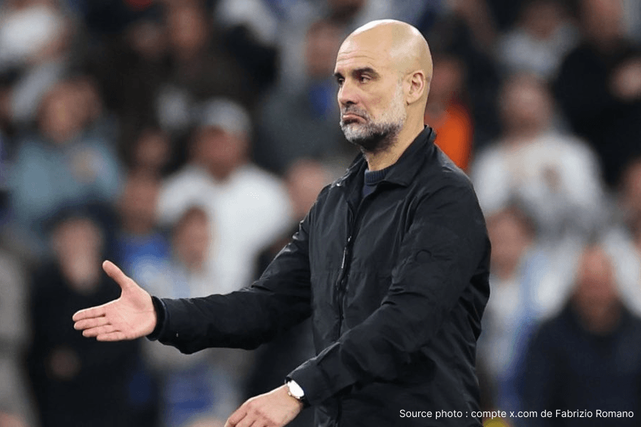 Guardiola tribune suspendu City West Ham ban expulsion 2026