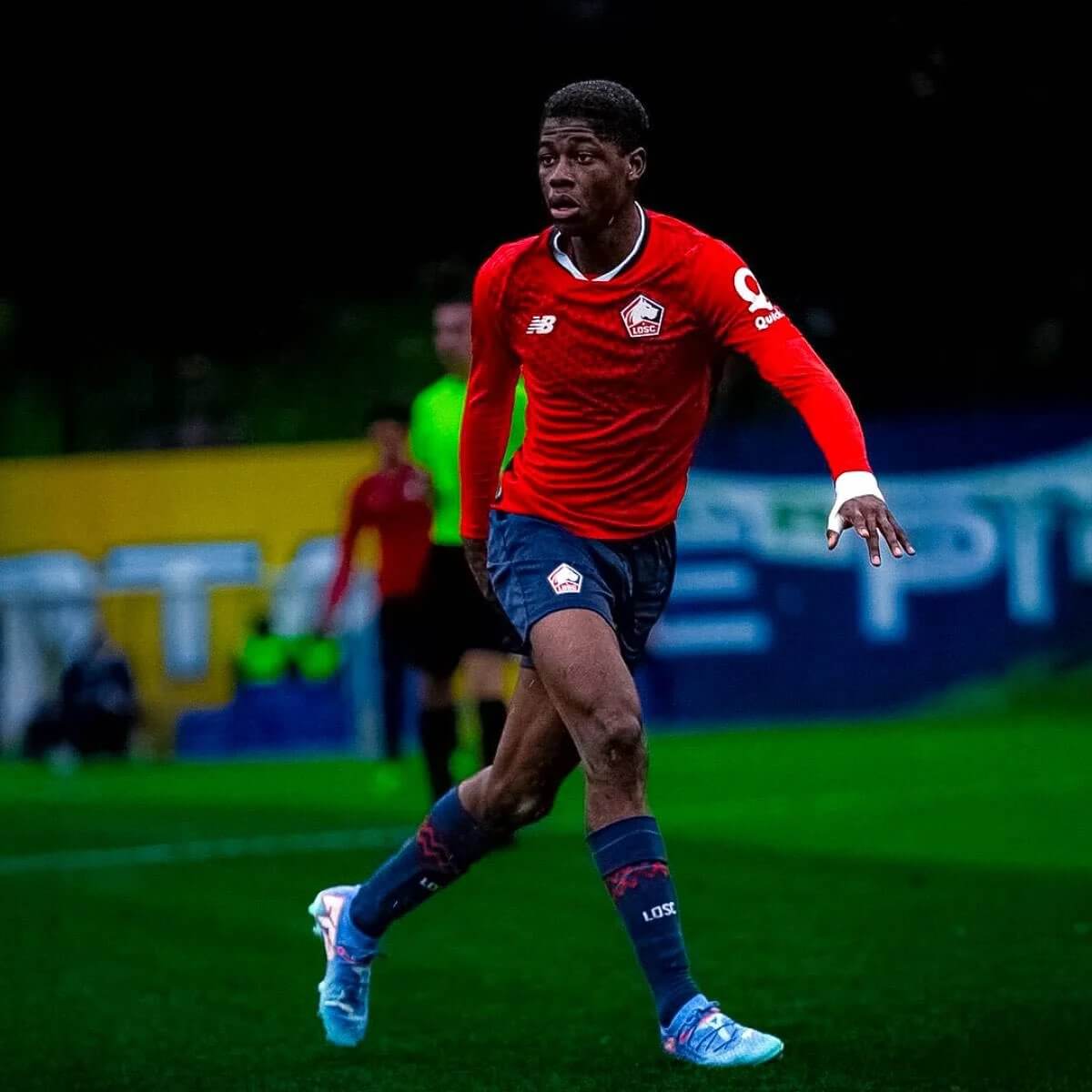 Hamadi Kébé milieu central LOSC Lille U19 Nationaux France